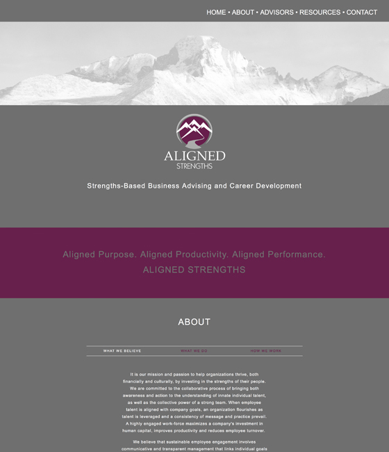 Aligned Strengths