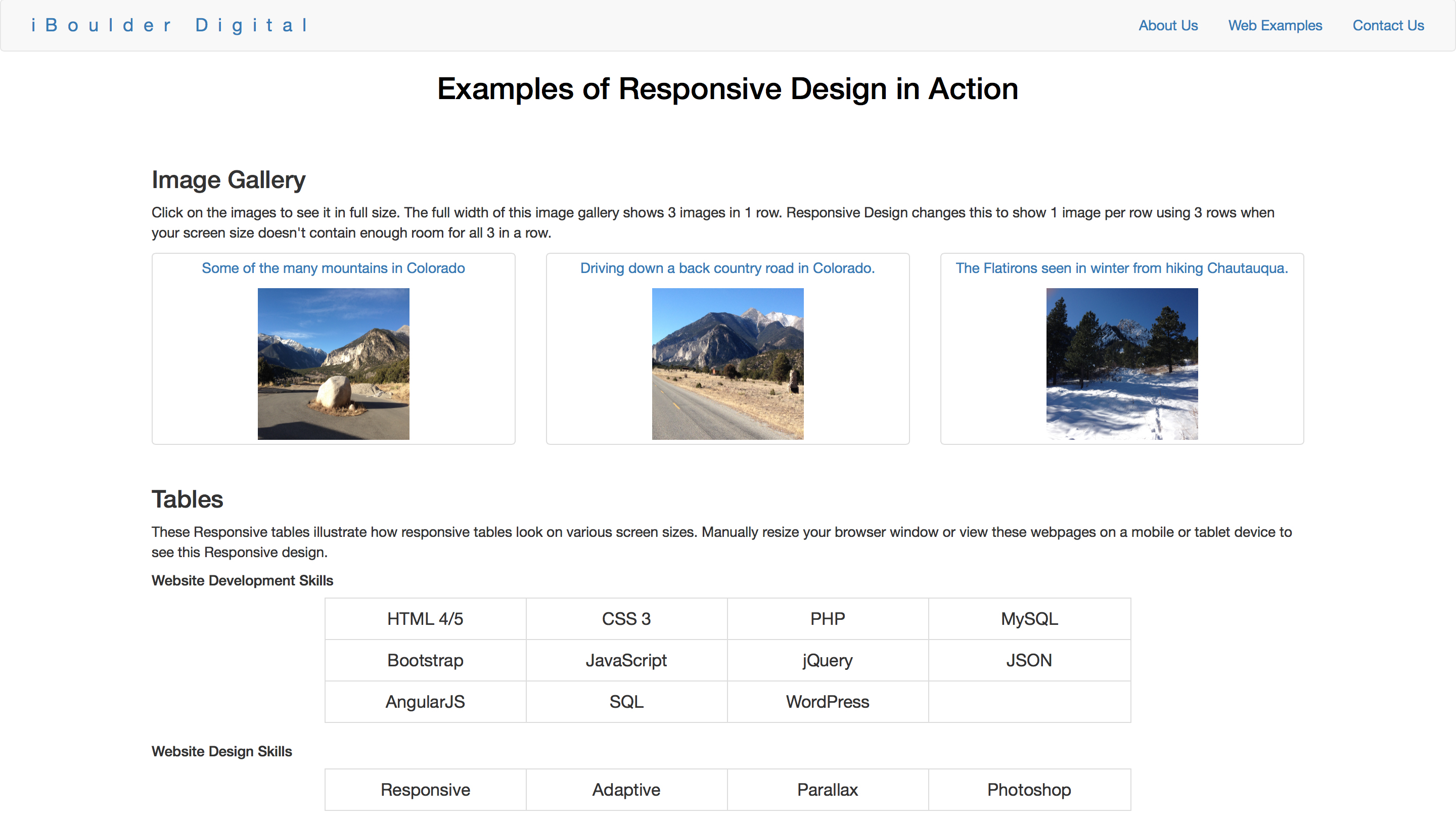 Bootstrap Responsive